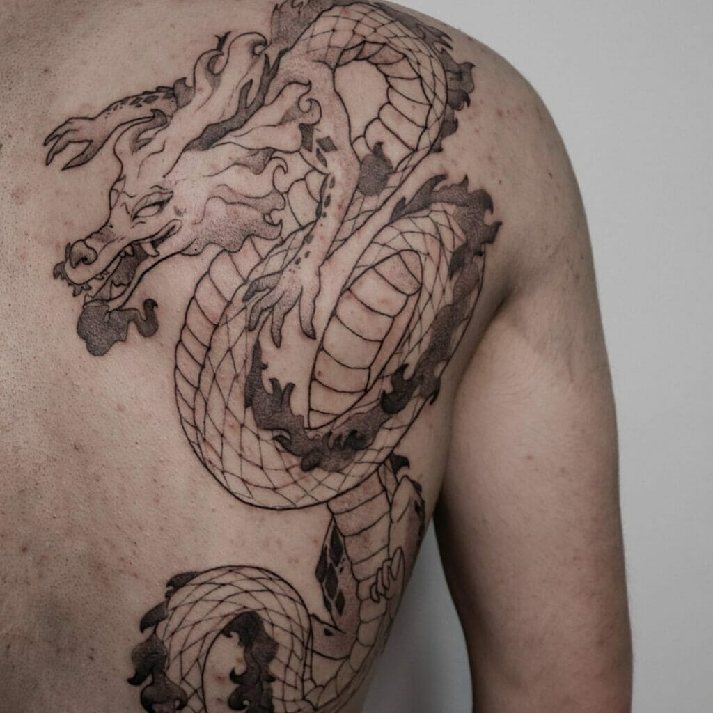 Japanese Dragon Tattoo