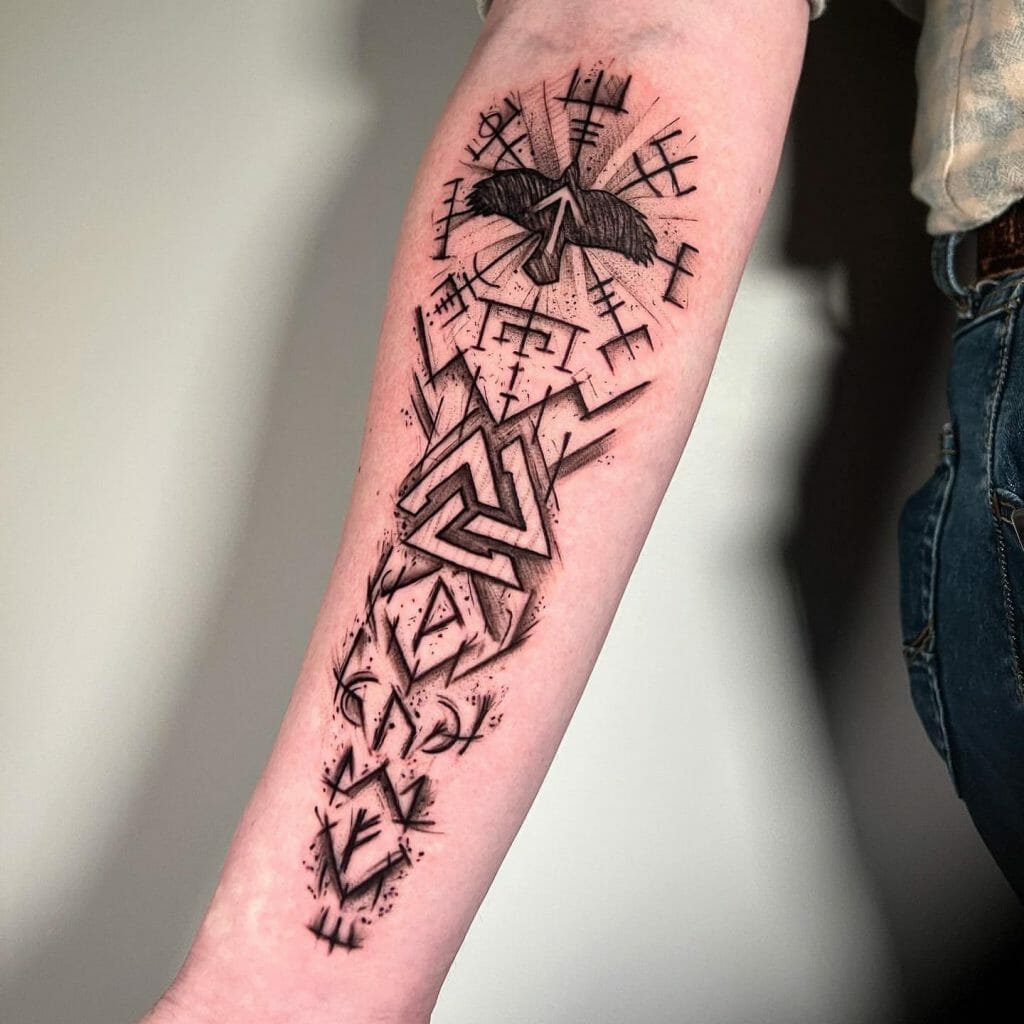 Norse Forearm Tattoo