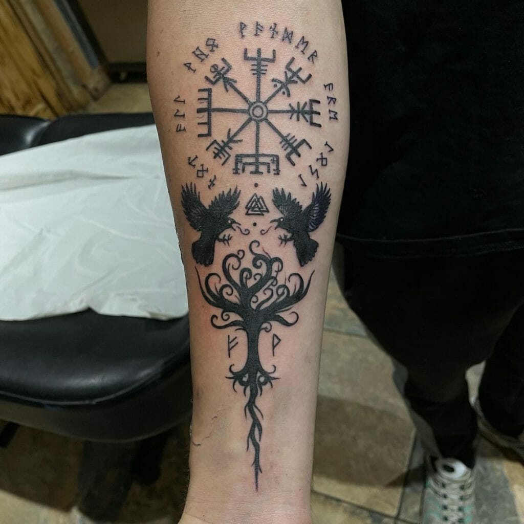 Norse Forearm Tattoo