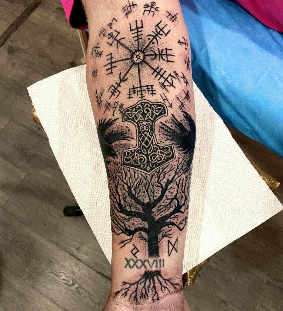 Norse Forearm Tattoo