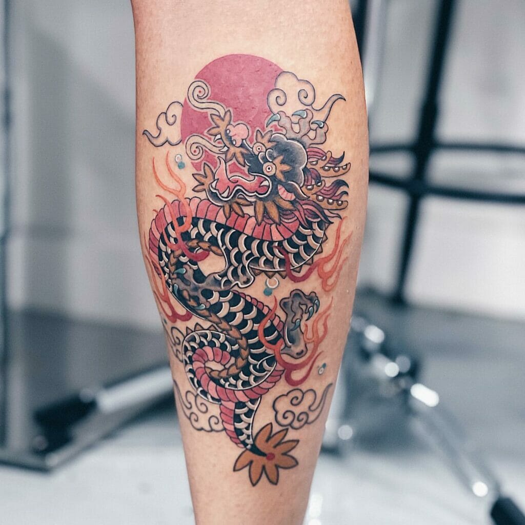 Japanese Dragon Tattoo