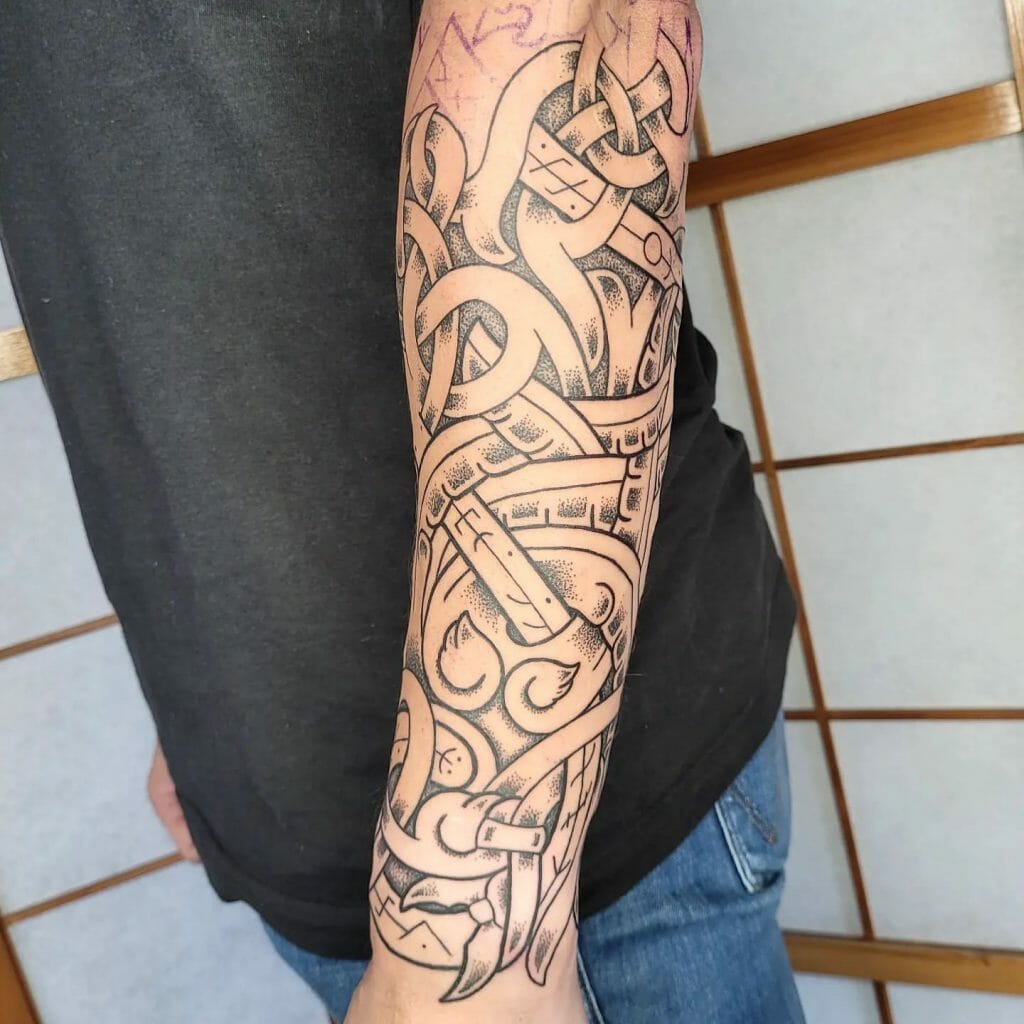 Norse Forearm Tattoo