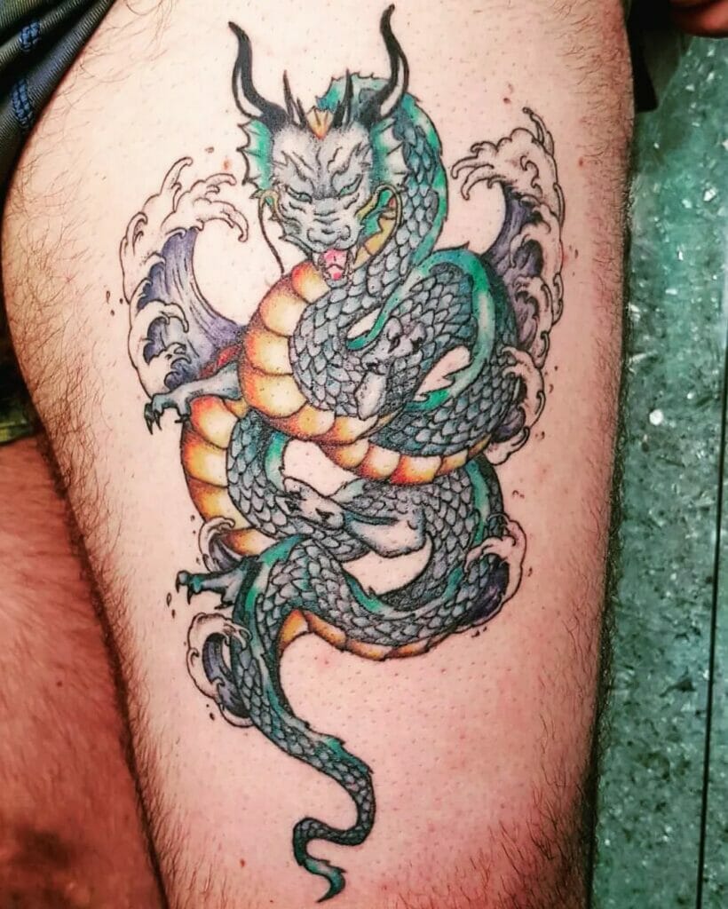 Japanese Dragon Tattoo