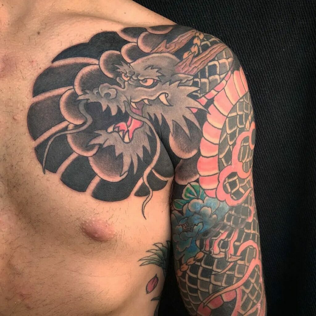 Japanese Dragon Tattoo