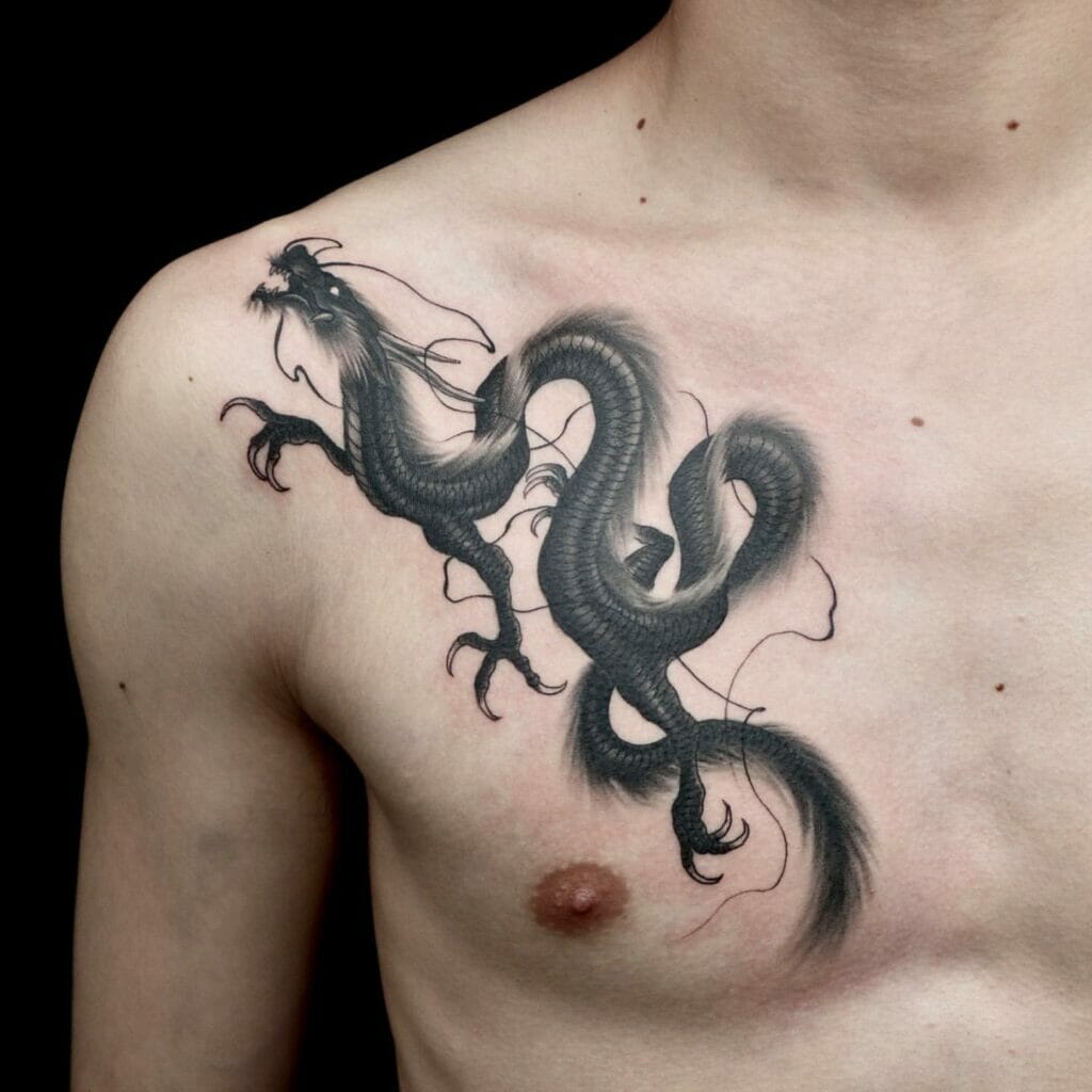 Japanese Dragon Tattoo