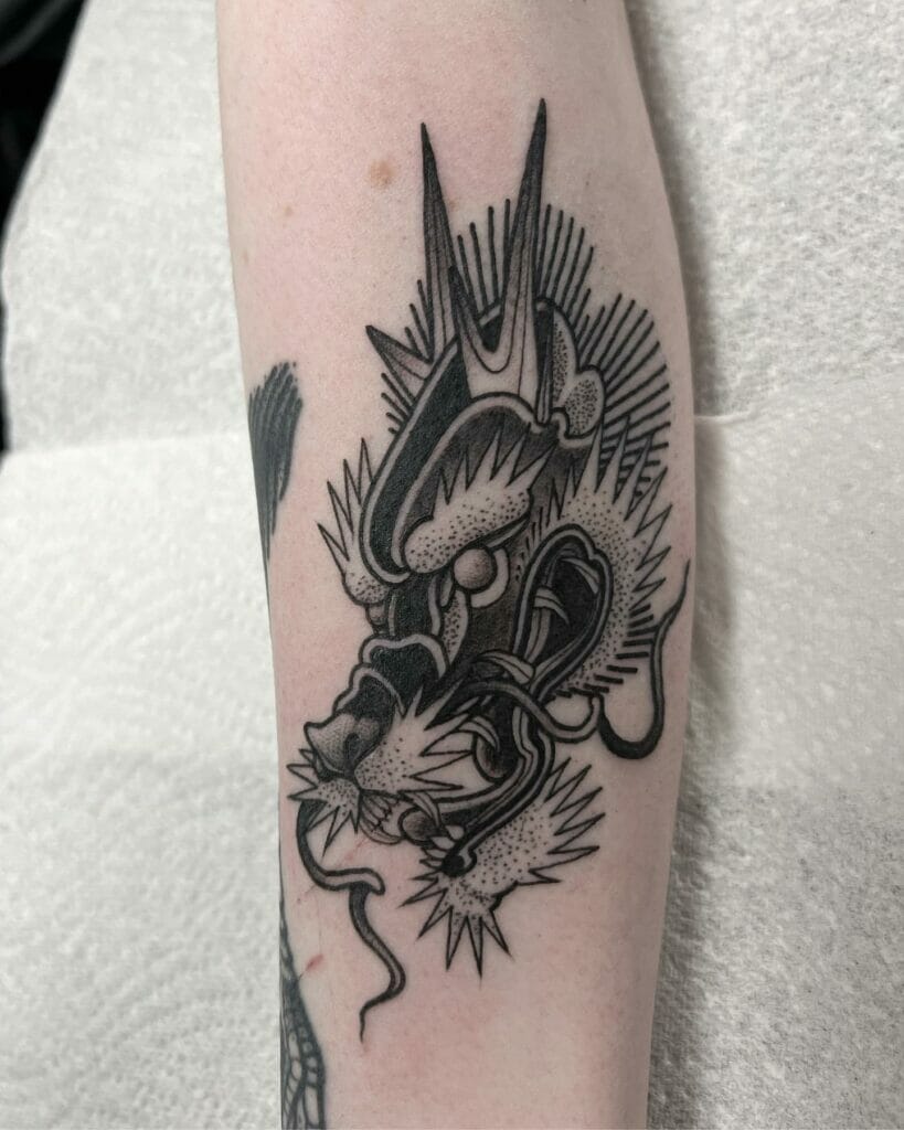 Japanese Dragon Tattoo