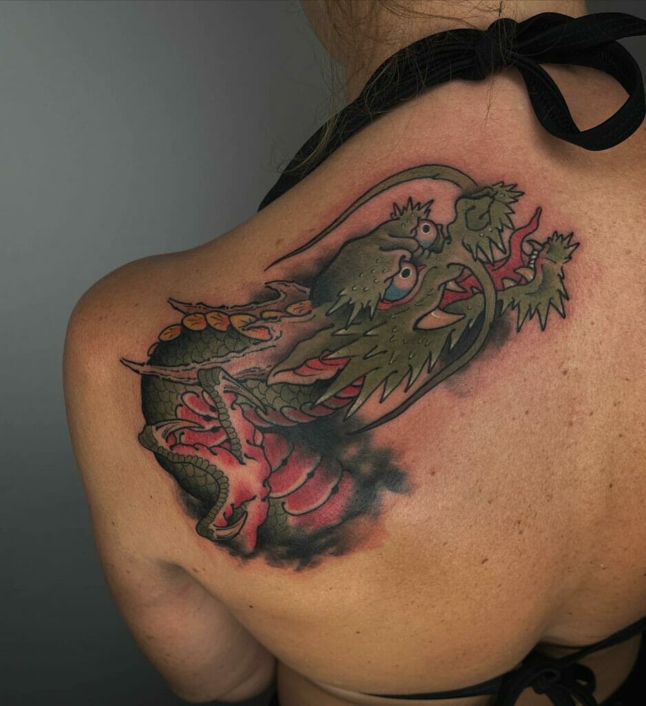 Japanese Dragon Tattoo