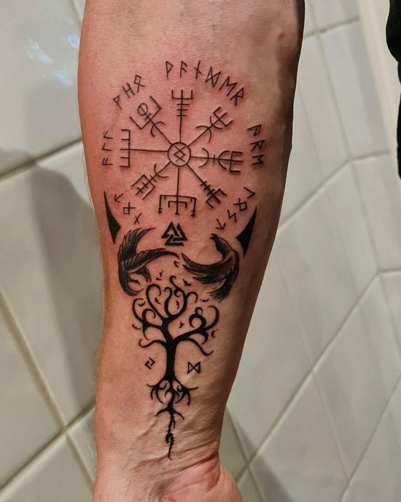 Norse Forearm Tattoo