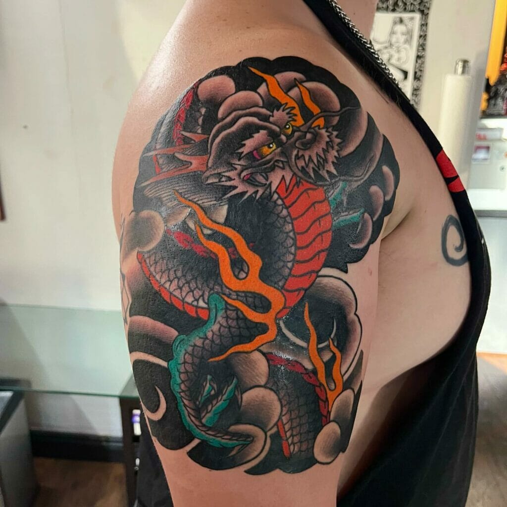 Japanese Dragon Tattoo