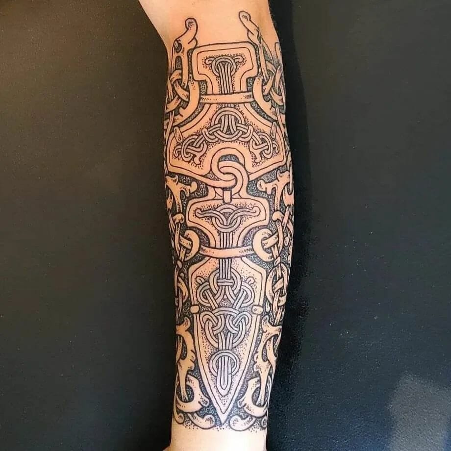 Norse Forearm Tattoo