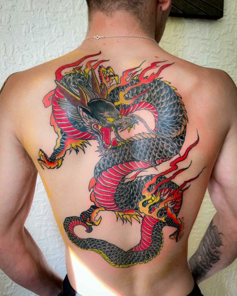 Japanese Dragon Tattoo