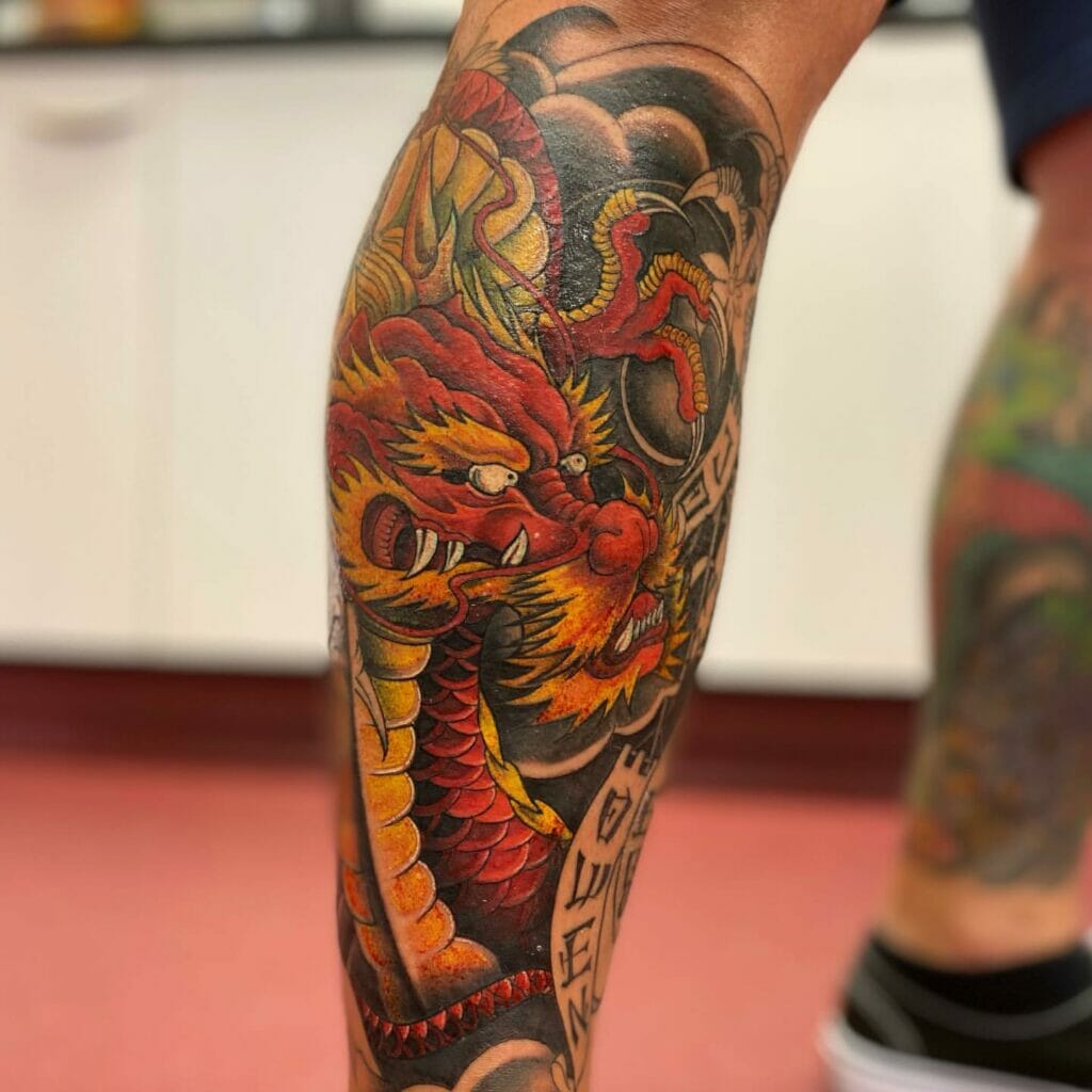 Japanese Dragon Tattoo