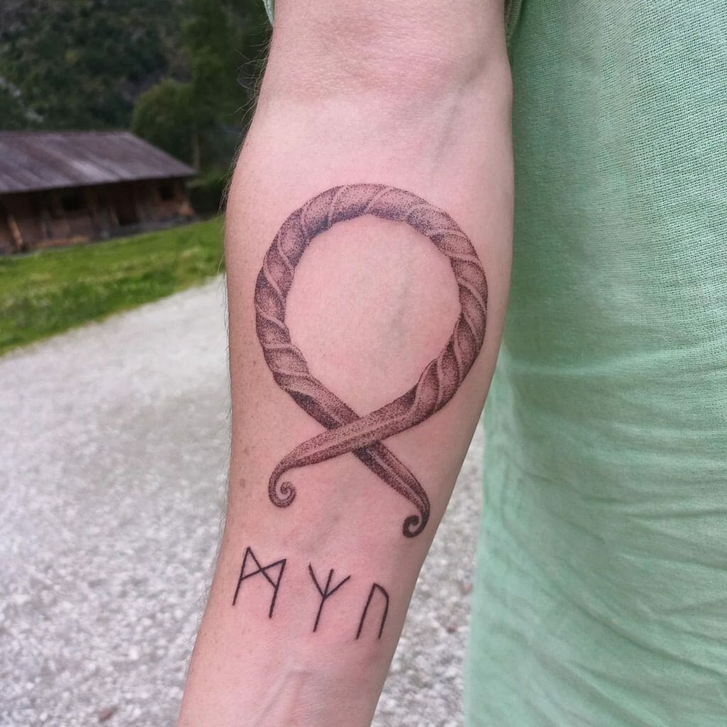 Norse Forearm Tattoo