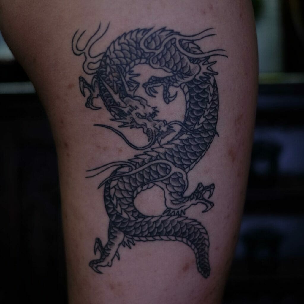 Japanese Dragon Tattoo