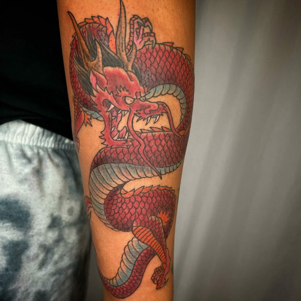 Japanese Dragon Tattoo