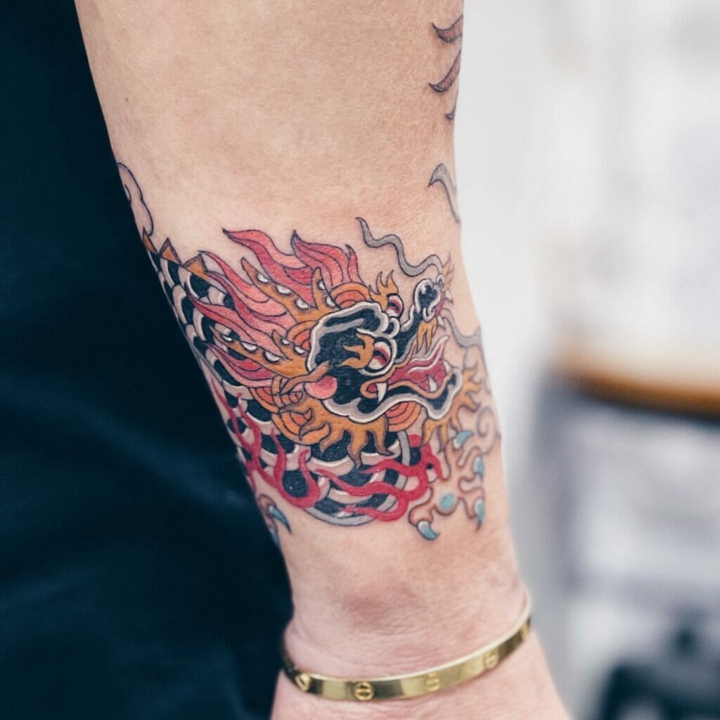 Japanese Dragon Tattoo