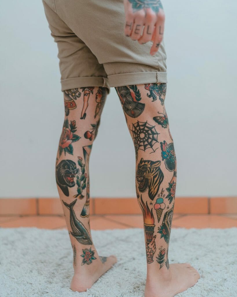 Leg Tattoos