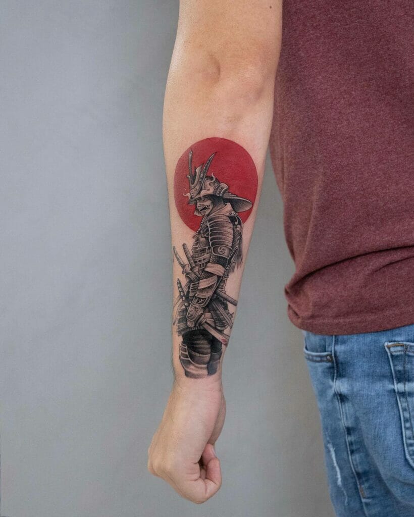 Samurai Sleeve Tattoo