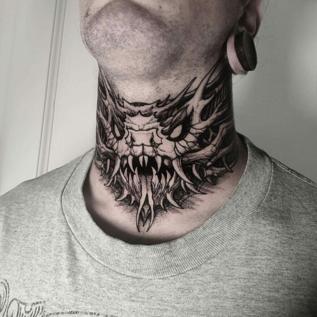 Neck Tattoo