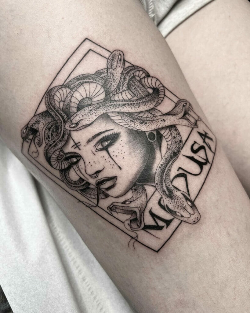 Small Medusa Tattoos