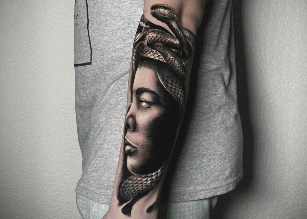 Medusa Tattoo Sleeve