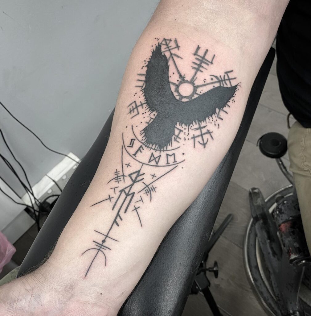 Vikings Runes Tattoo