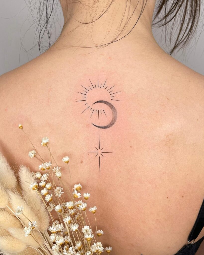 Sun And Moon Tattoo