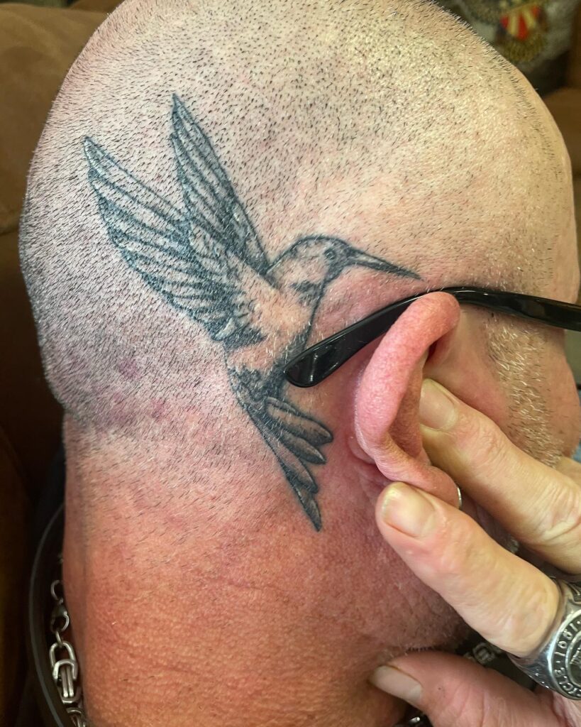 Behind The Ear Tattoo