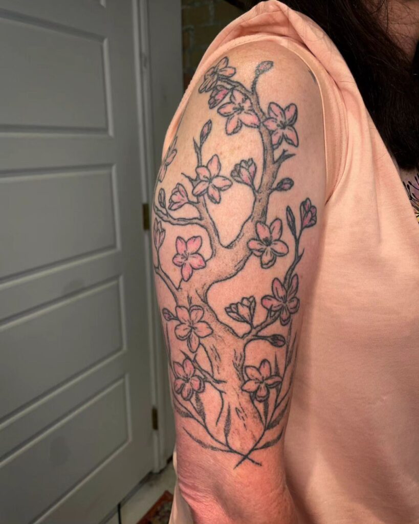 Cherry Blossom Tree Tattoo