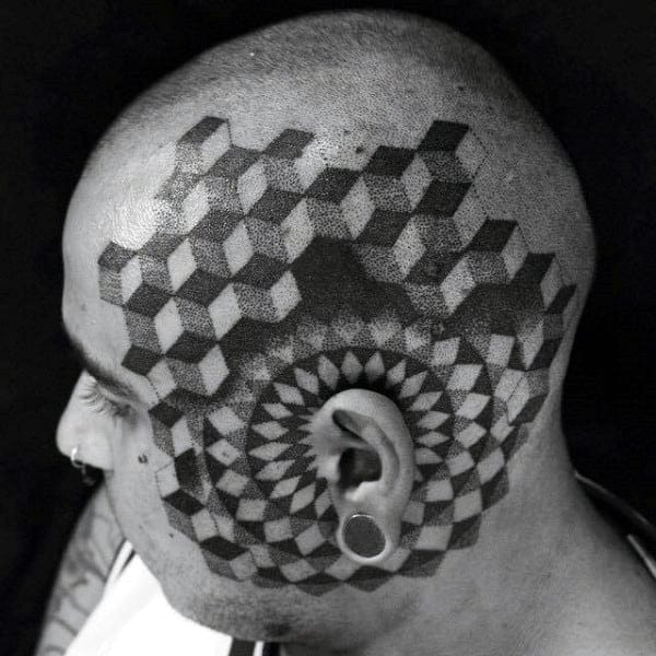 head tattoo