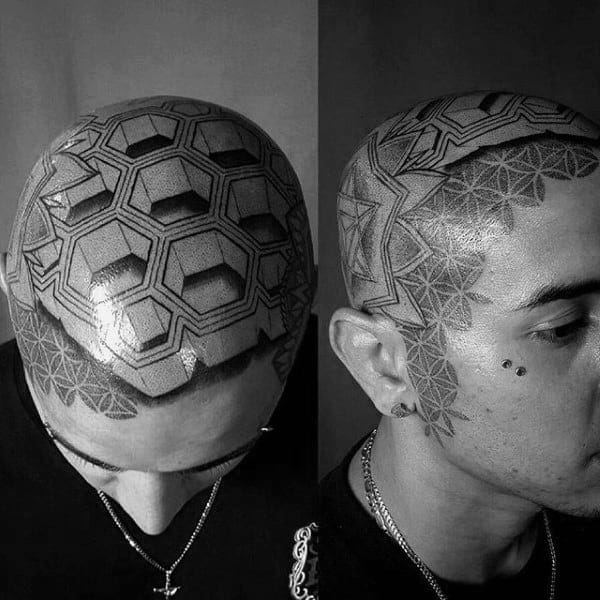 head tattoo