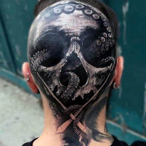 head tattoo