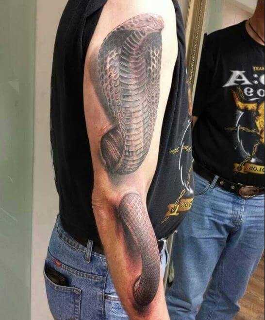 Snake Arm Tattoo