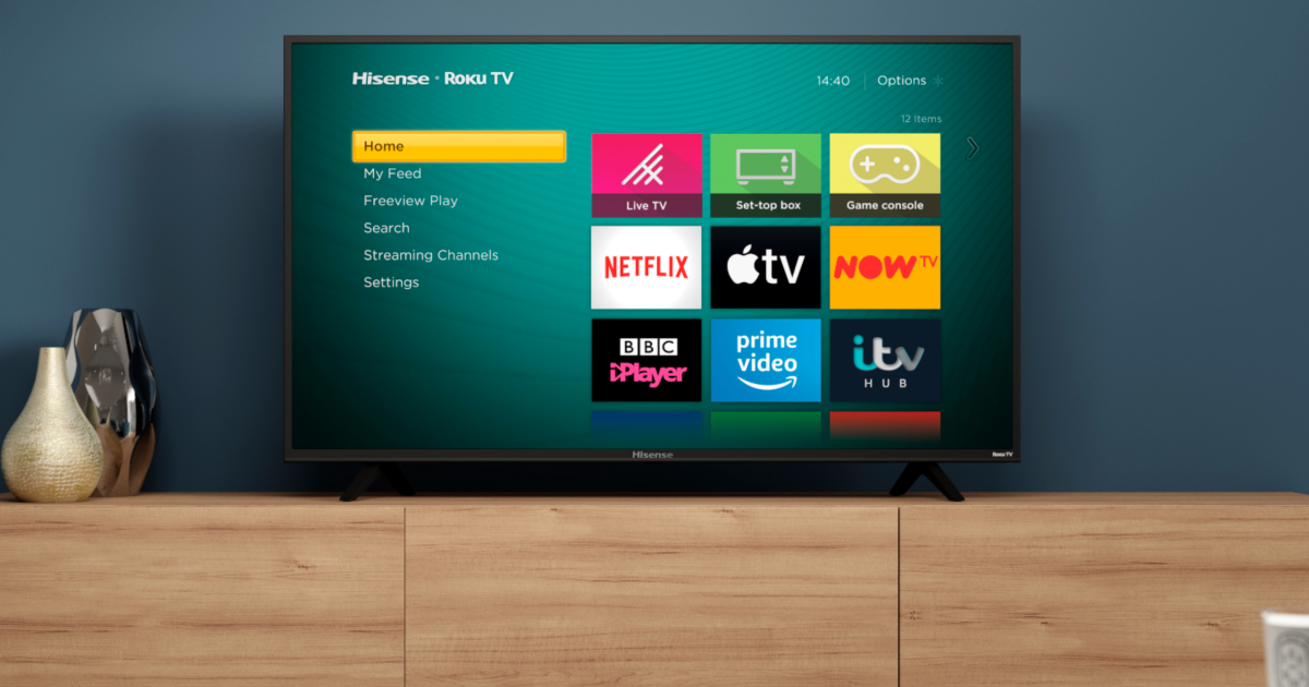 65 inch Hisense Roku R6 4K TV