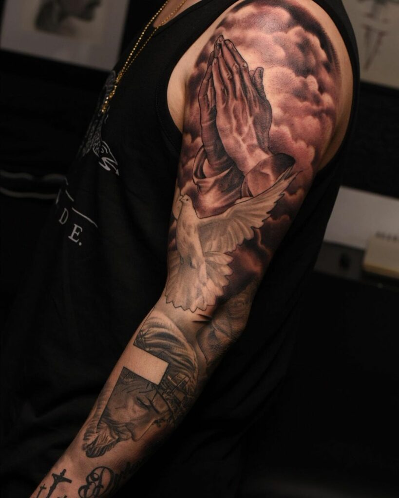 upper arm tattoo