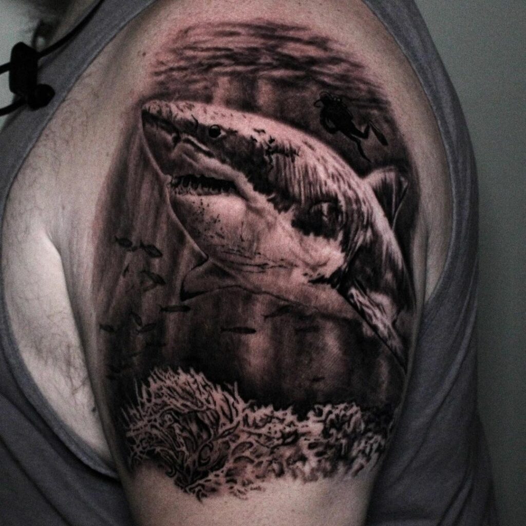 upper arm tattoo