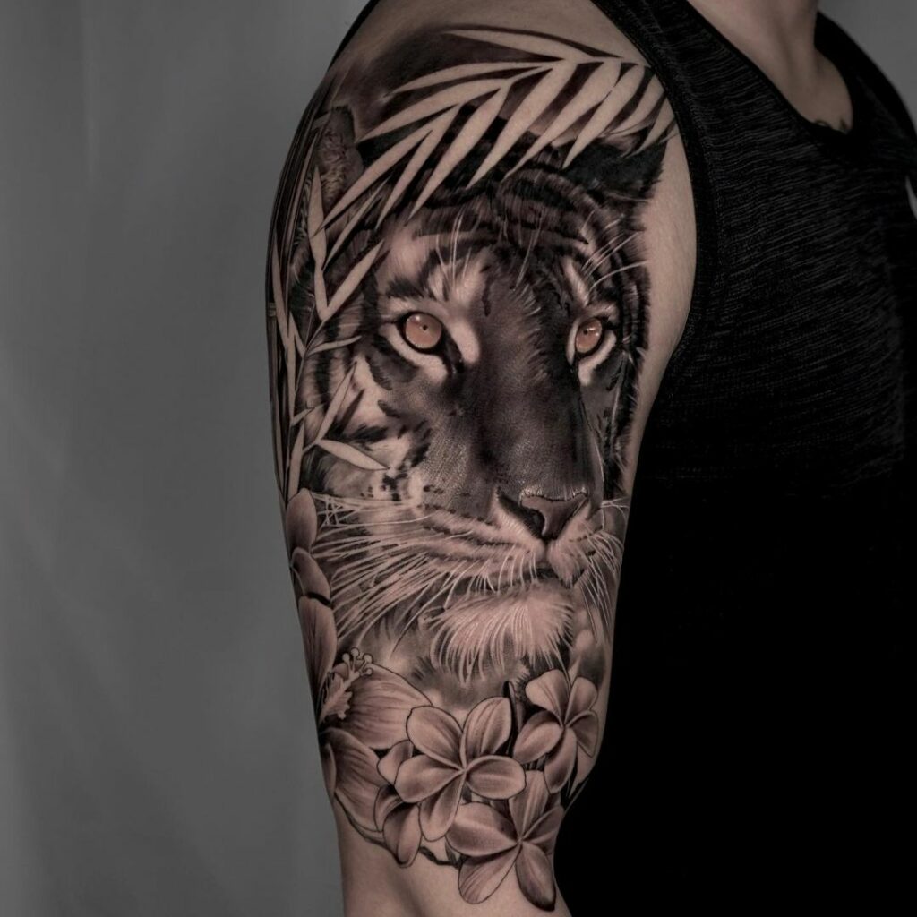 upper arm tattoo