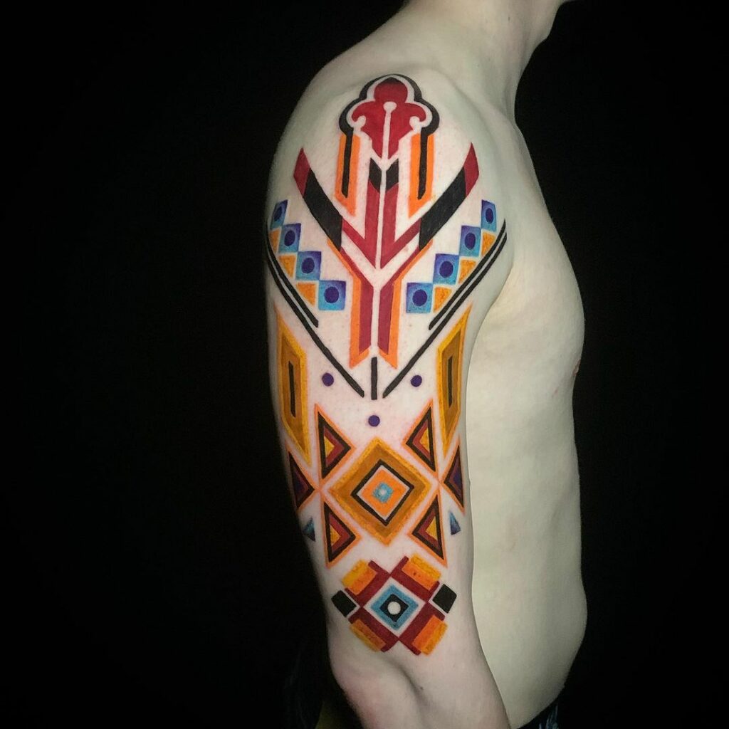 upper arm tattoo