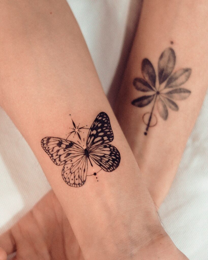 Small Butterfly Tattoo