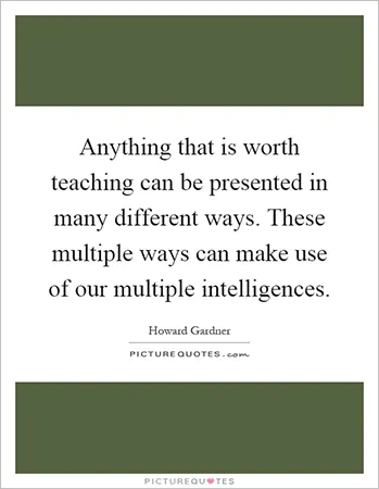 A quote by Howard Gardner