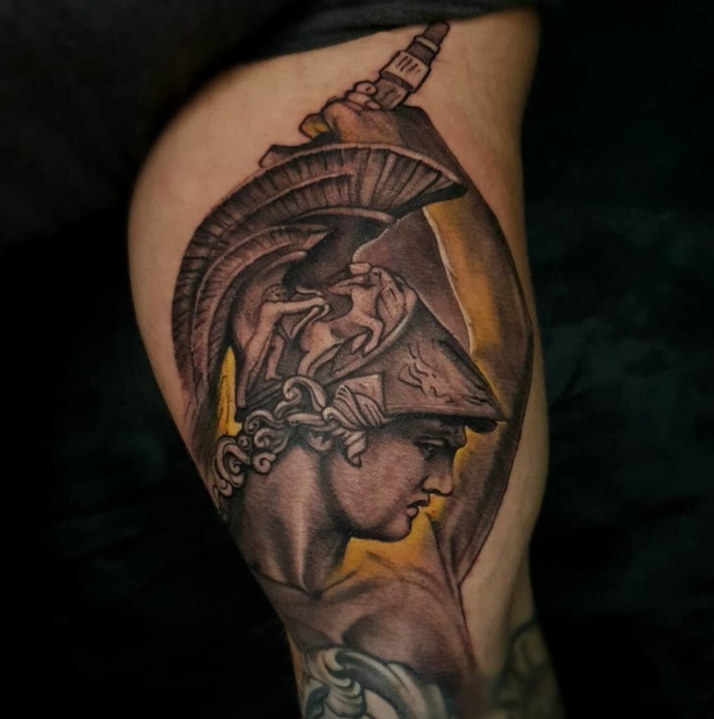 Achilles tattoo ideas