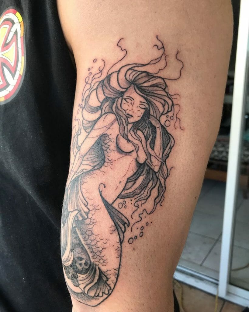 Amazing Aquarius Tattoo