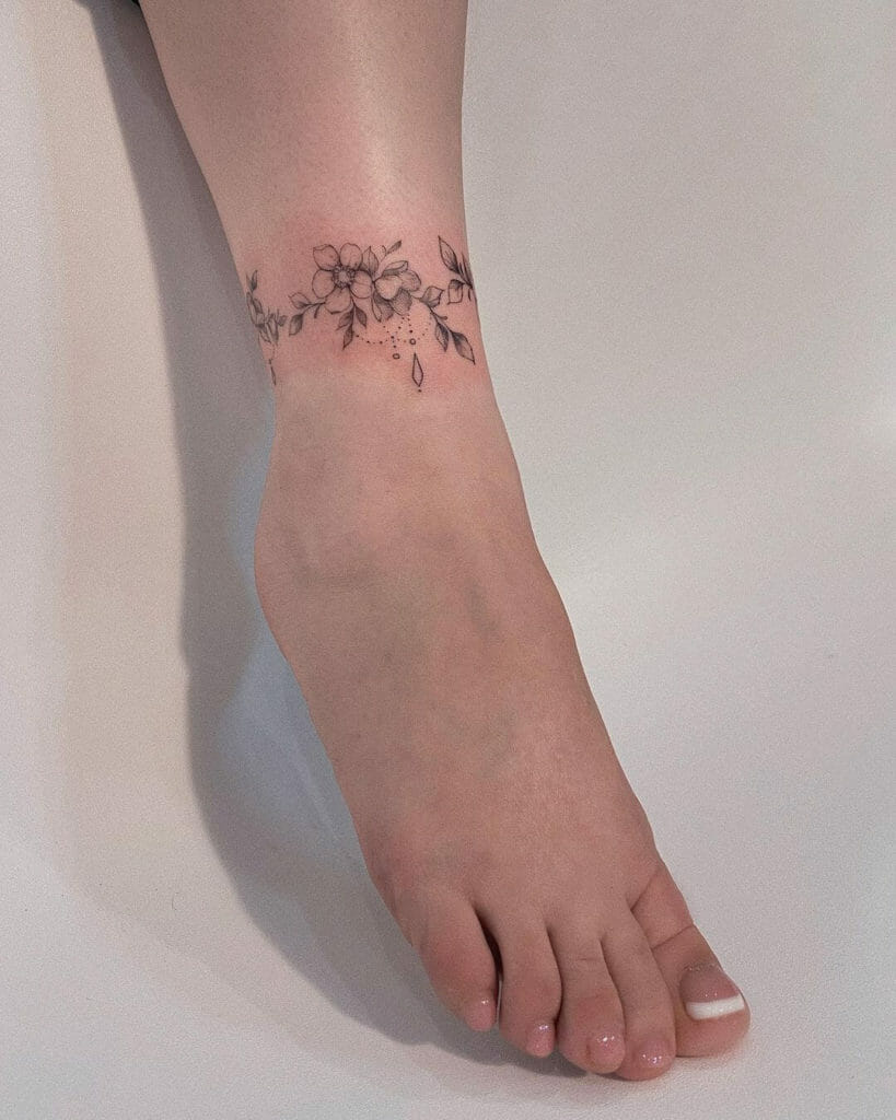 Ankle Bracelet tattoo