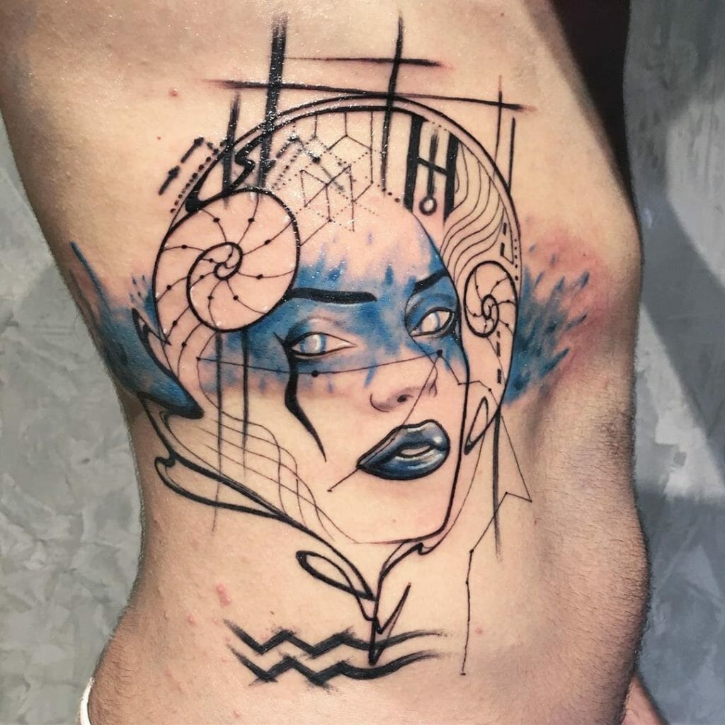 Amazing Aquarius Tattoo