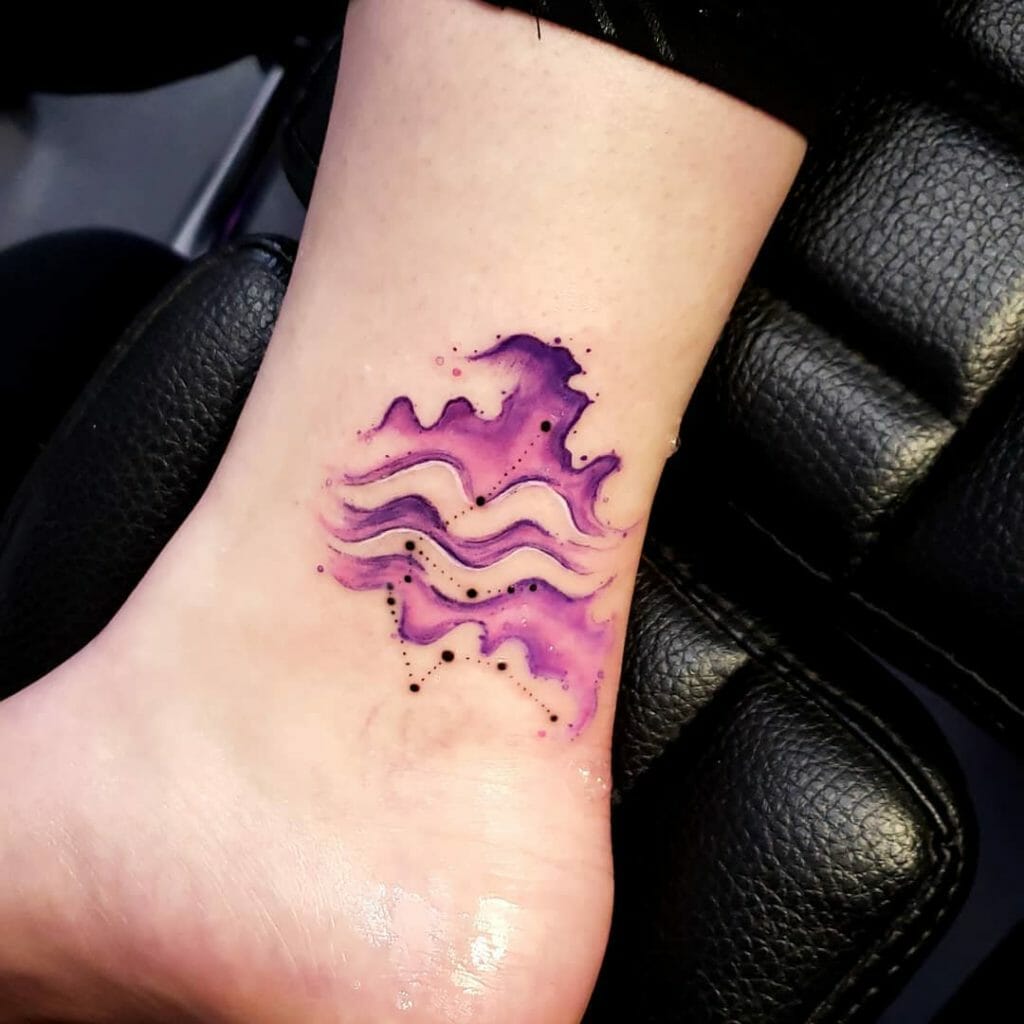 Amazing Aquarius Tattoo