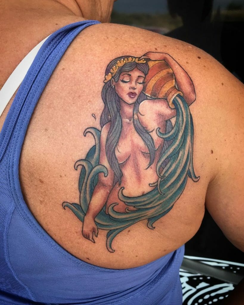 Amazing Aquarius Tattoo