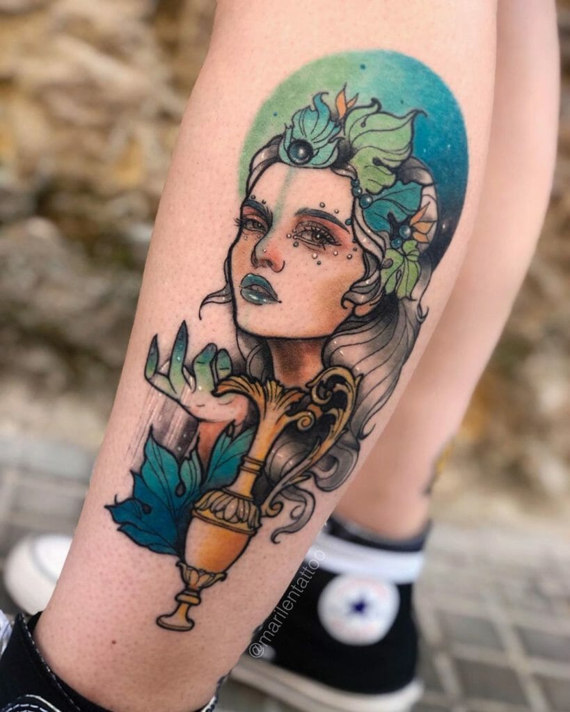 Amazing Aquarius Tattoo