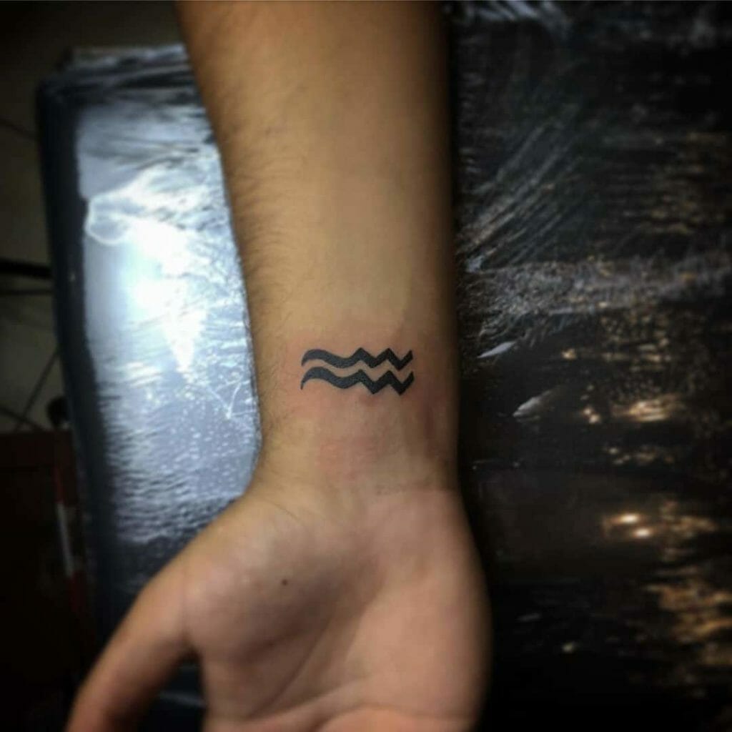 Amazing Aquarius Tattoo