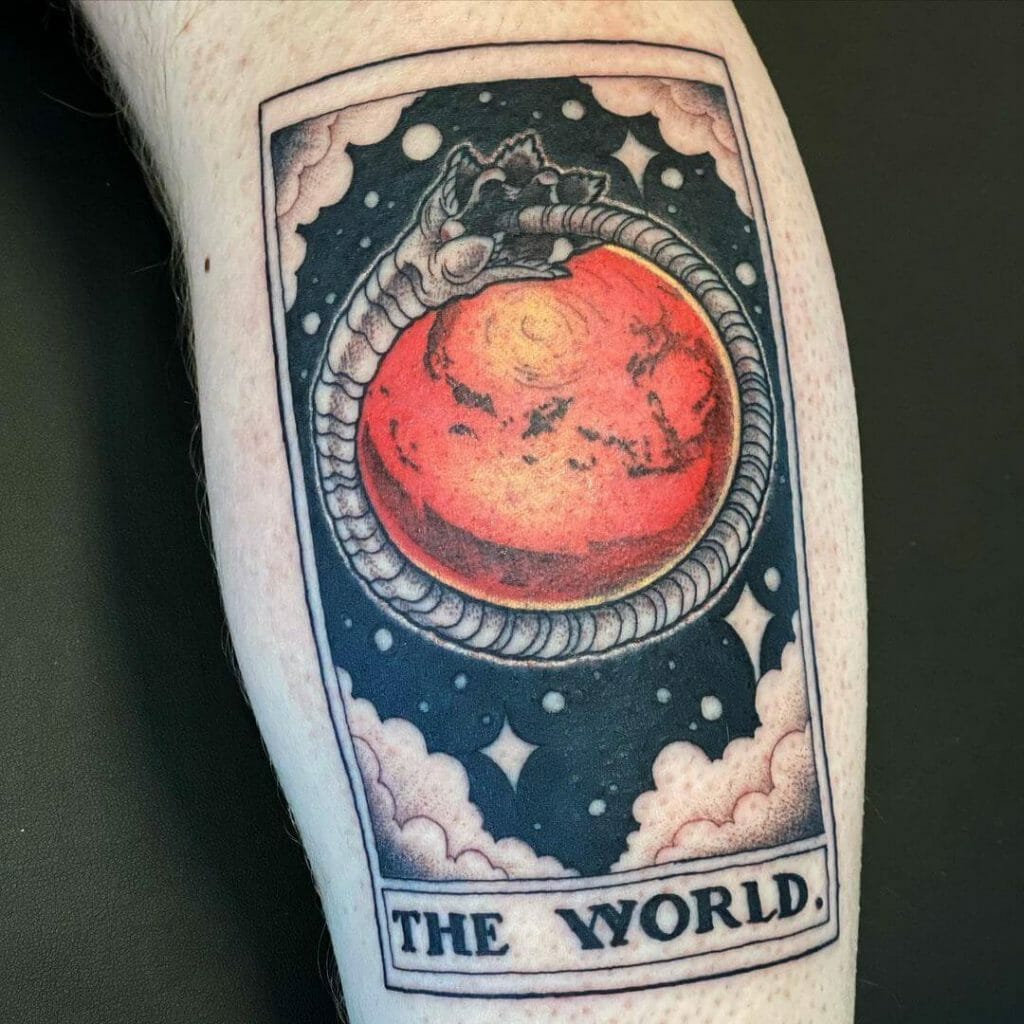 Tatuaje De Carta Del Tarot De Arrakis