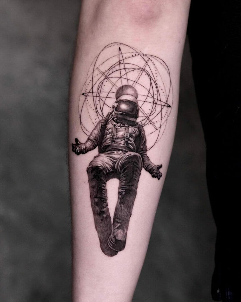 Tatuaje De Astronauta 